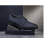 Pantofi Derby bărbați bleumarin din piele naturală perforată 346ABLM
